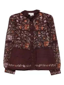 Antik Batik: Рубашка с растительным принтом 