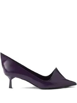 Prada: Фиолетовые туфли 