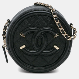 Chanel: Чёрный клатч 