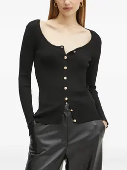 Elisabetta Franchi: Чёрный кардиган 