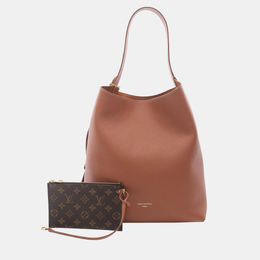 Louis Vuitton: Коричневая сумка 