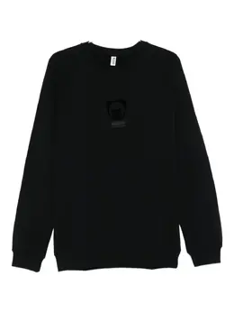 Moschino: Чёрный свитшот 