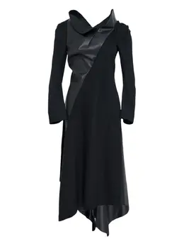 Junya Watanabe Comme Des Garçons: Платье с воротником 