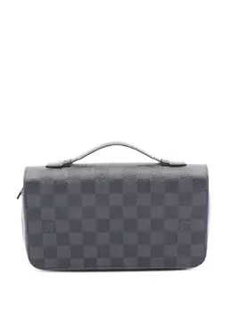 Louis Vuitton Pre-Owned: Чёрный кошелёк 
