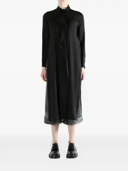 Yohji Yamamoto: Платье с оборками 