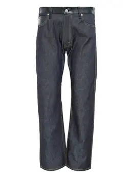 Junya Watanabe MAN: Кожаные джинсы 