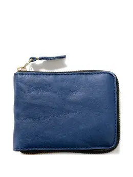 Comme Des Garçons Wallet: Синий кошелёк 