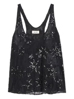 Zadig&Voltaire: Кружевное топ 