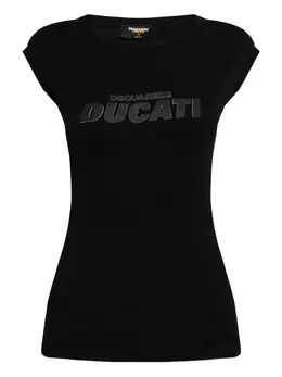 DSQUARED2: Чёрный топ  D2
