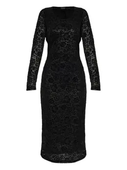 Versace Jeans Couture: Платье с длинным рукавом 