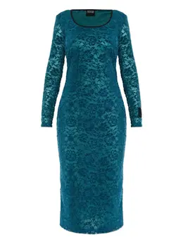 Versace Jeans Couture: Кружевное платье 
