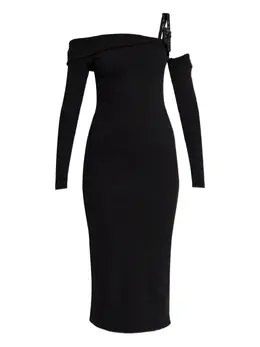 Versace Jeans Couture: Платье миди 