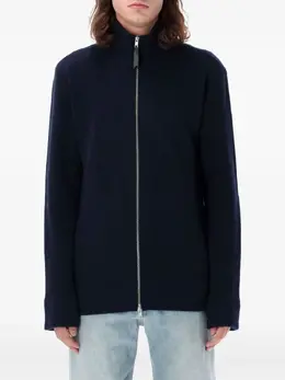Maison Margiela: Синий кардиган 