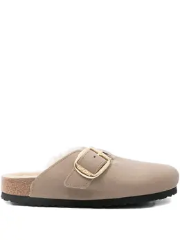 Birkenstock: Бежевые сабо  Boston
