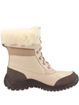 UGG: Бежевые ботинки 