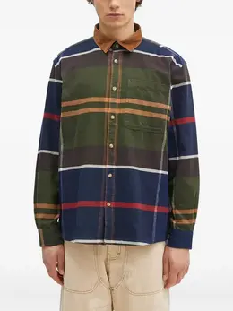 Barbour: Зелёная рубашка 