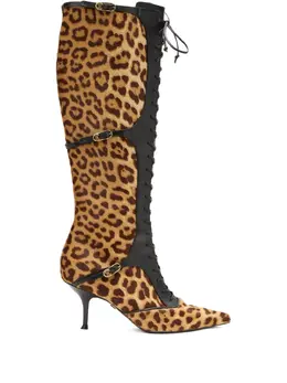 Roberto Cavalli: Коричневые ботинки 