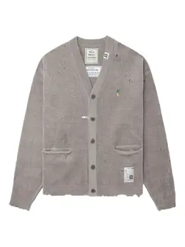 Maison MIHARA YASUHIRO: Кардиган с v-образным вырезом 