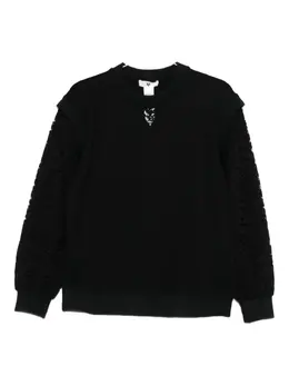 TWINSET: Кружевное топ 