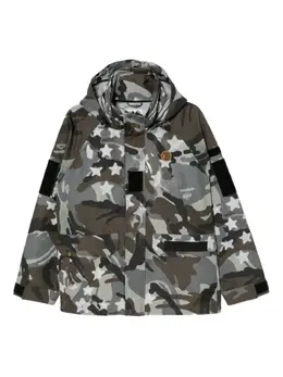 AAPE BY *A BATHING APE®: Тёмная куртка 