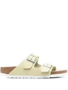 Birkenstock: Зелёные сандалии  Arizona
