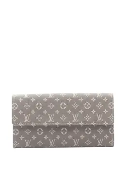 Louis Vuitton Pre-Owned: Серый кошелёк 