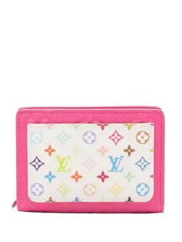 Louis Vuitton Pre-Owned: Розовый кошелёк 