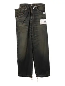 Maison MIHARA YASUHIRO: Голубые джинсы 