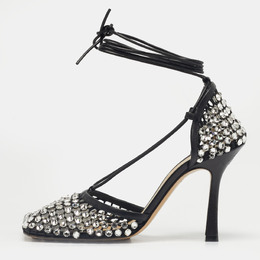 Bottega Veneta: Чёрные туфли  Stretch