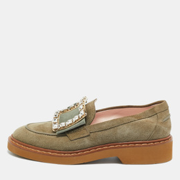 Roger Vivier: Зелёные лоферы 