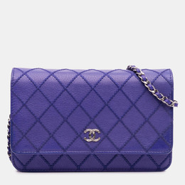 Chanel: Голубой кошелёк 