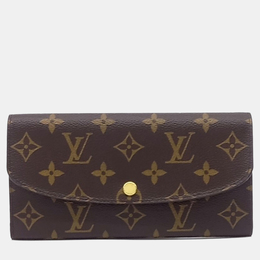 Louis Vuitton: Коричневый кошелёк 