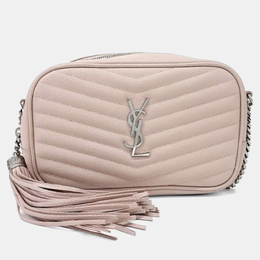 Saint Laurent Paris: Розовая сумка  Lou