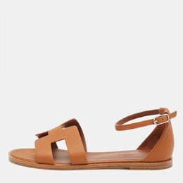 Hermes: Коричневые сандалии 