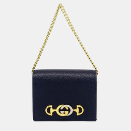 Gucci: Чёрный кошелёк  Zumi