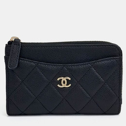 Chanel: Чёрный картхолдер 