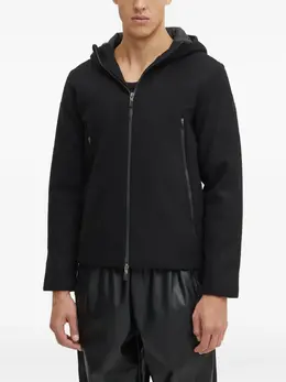 Ea7 Emporio Armani: Чёрная толстовка 