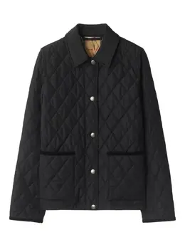 Burberry: Стёганые куртка 