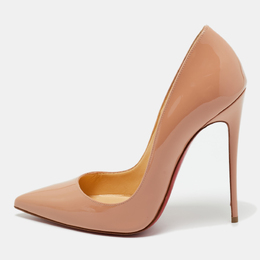 Christian Louboutin: Бежевые туфли  So Kate