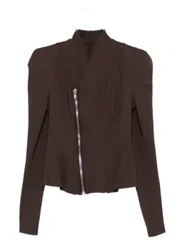 Rick Owens Lilies: Коричневая куртка 