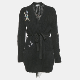 RED Valentino: Чёрный кардиган 