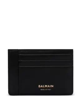 Balmain: Картхолдер с принтом 