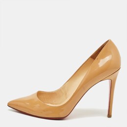 Christian Louboutin: Бежевые туфли  So Kate