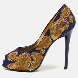 Roger Vivier: Синие босоножки 