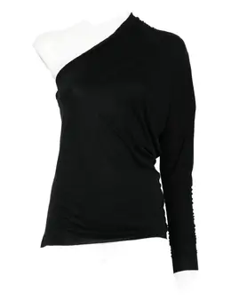 Rick Owens Lilies: Чёрная блуза 