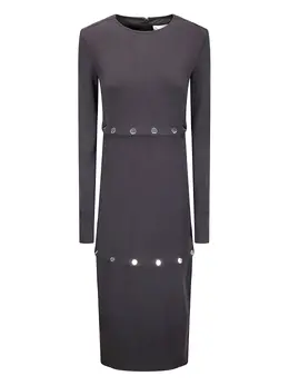 Sportmax: Платье на пуговицах 