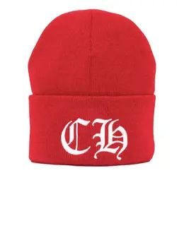 Chrome Hearts: Красная шапка 