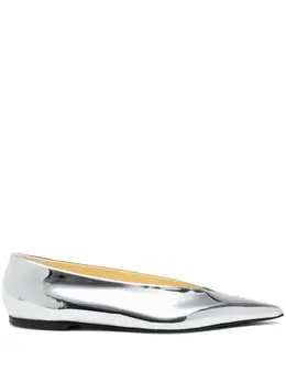 Proenza Schouler: Серебристые туфли 