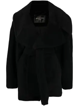 Balenciaga: Пальто оверсайз 