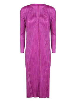 Pleats Please Issey Miyake: Пальто с длинным рукавом 